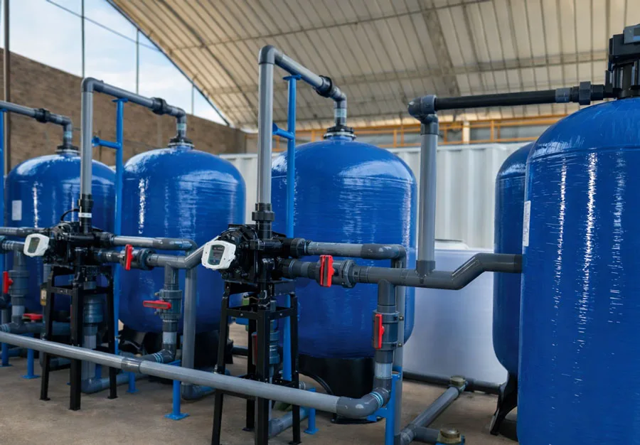 Sistemas modulares para comunidades, industrias y municipios.