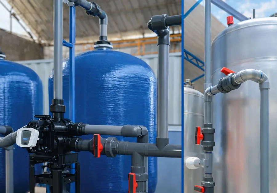 Planta de Tratamiento de Agua Potable en Lima.